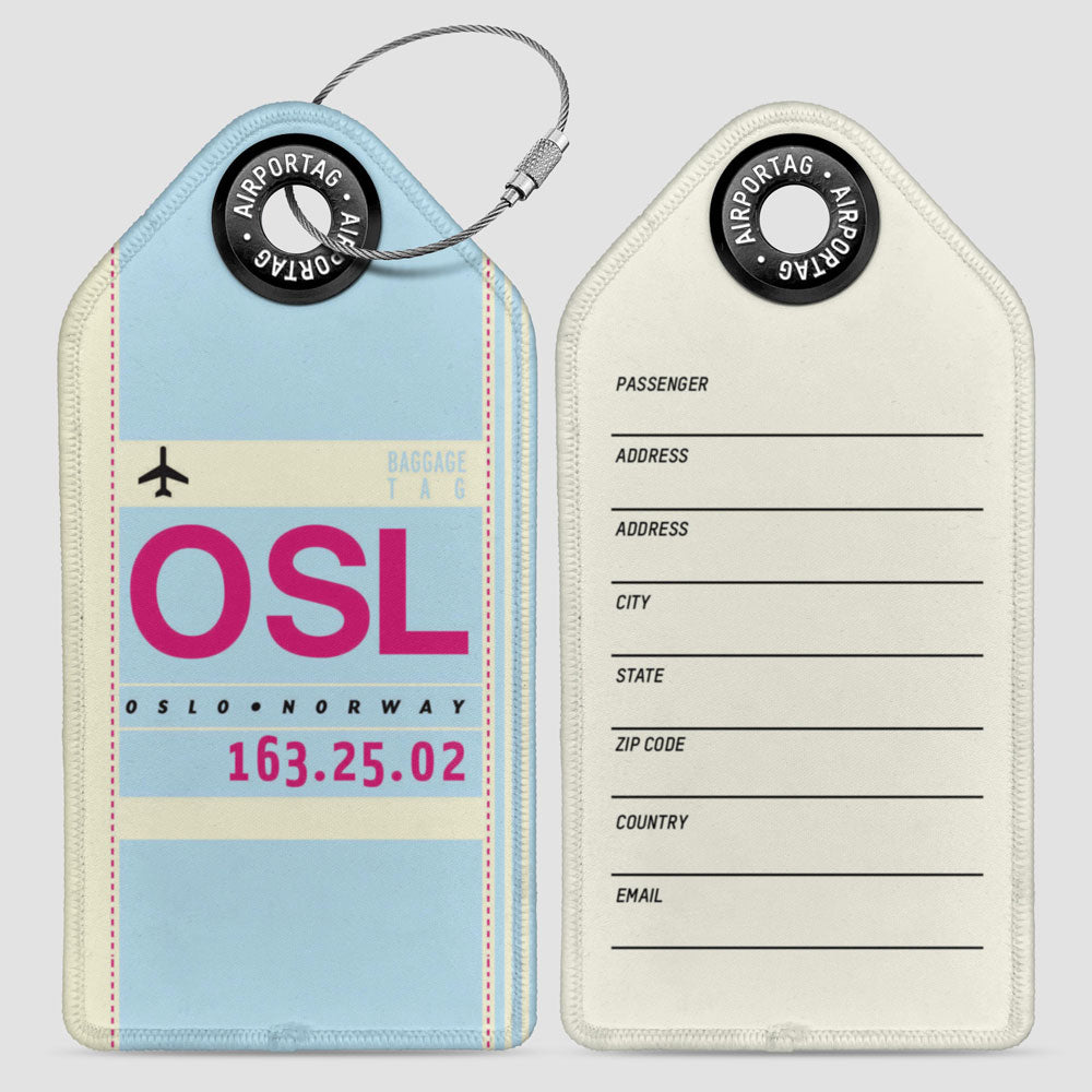 OSL - Luggage Tag