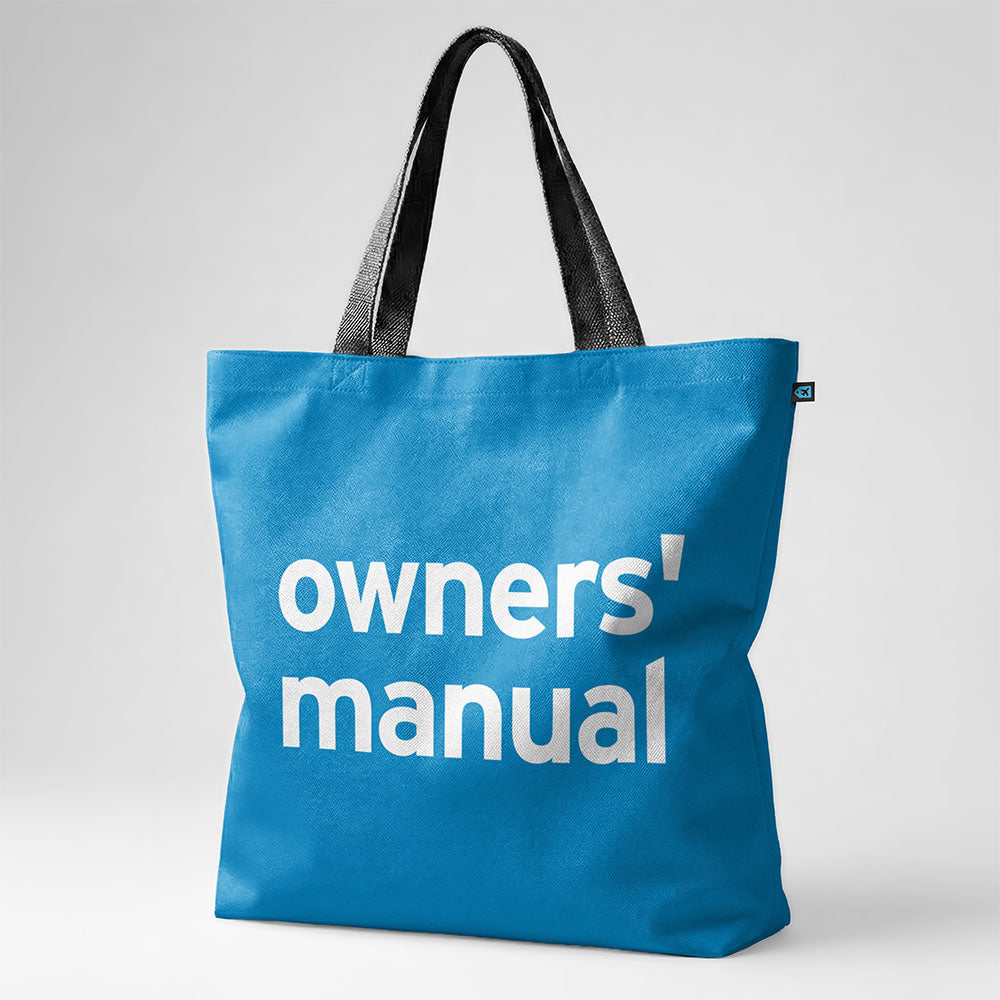 Owners Manual - Tote Bag