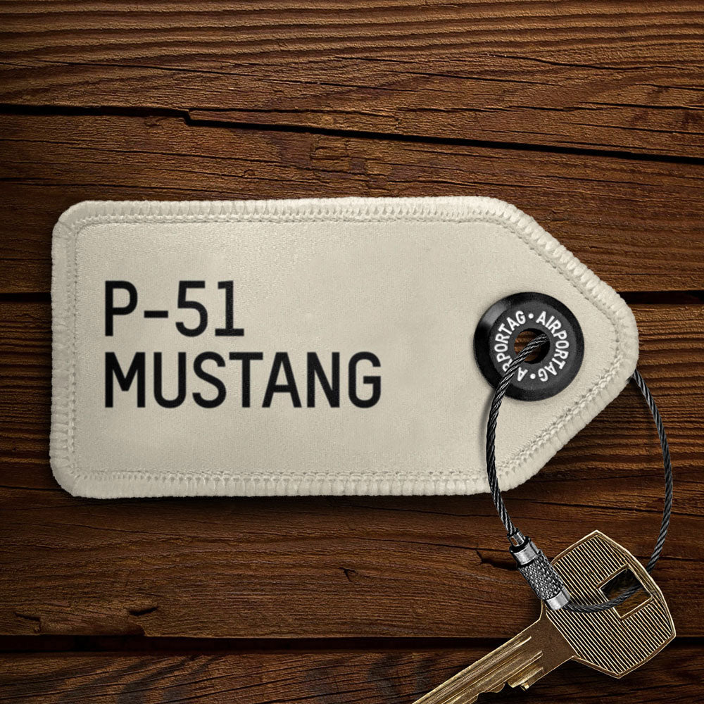 P-51 Mustang - Tag Keychain