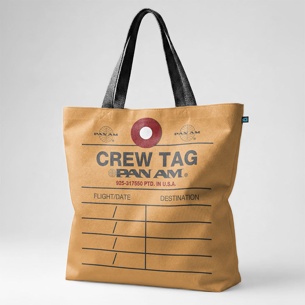 Pan Am - Crew Tag - Tote Bag