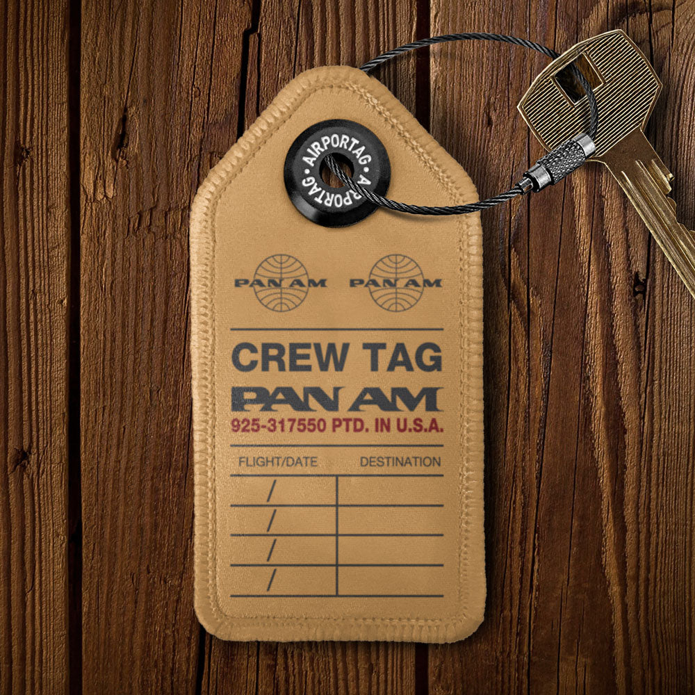 Pan Am - Crew Tag - Keychain