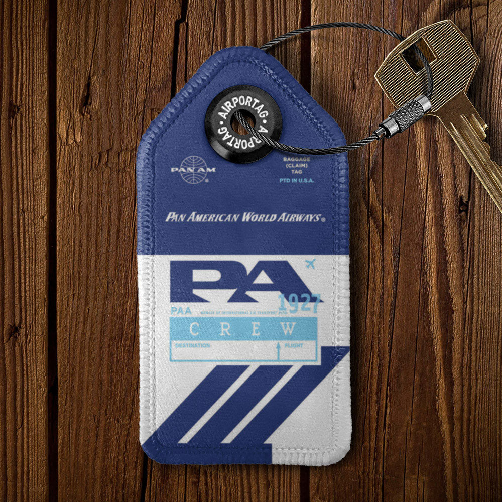 PA - Pan Am - Keychain