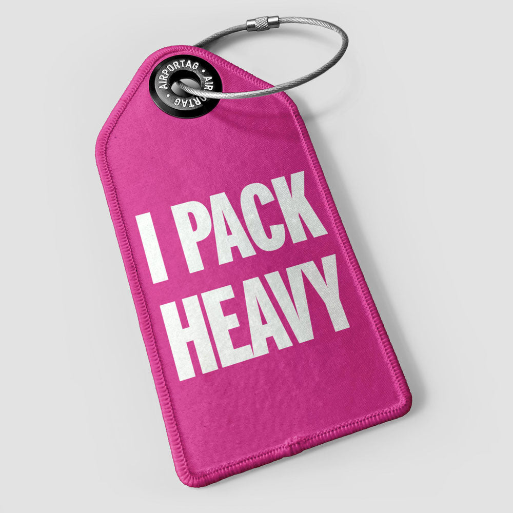 I Pack Heavy - 荷物タグ