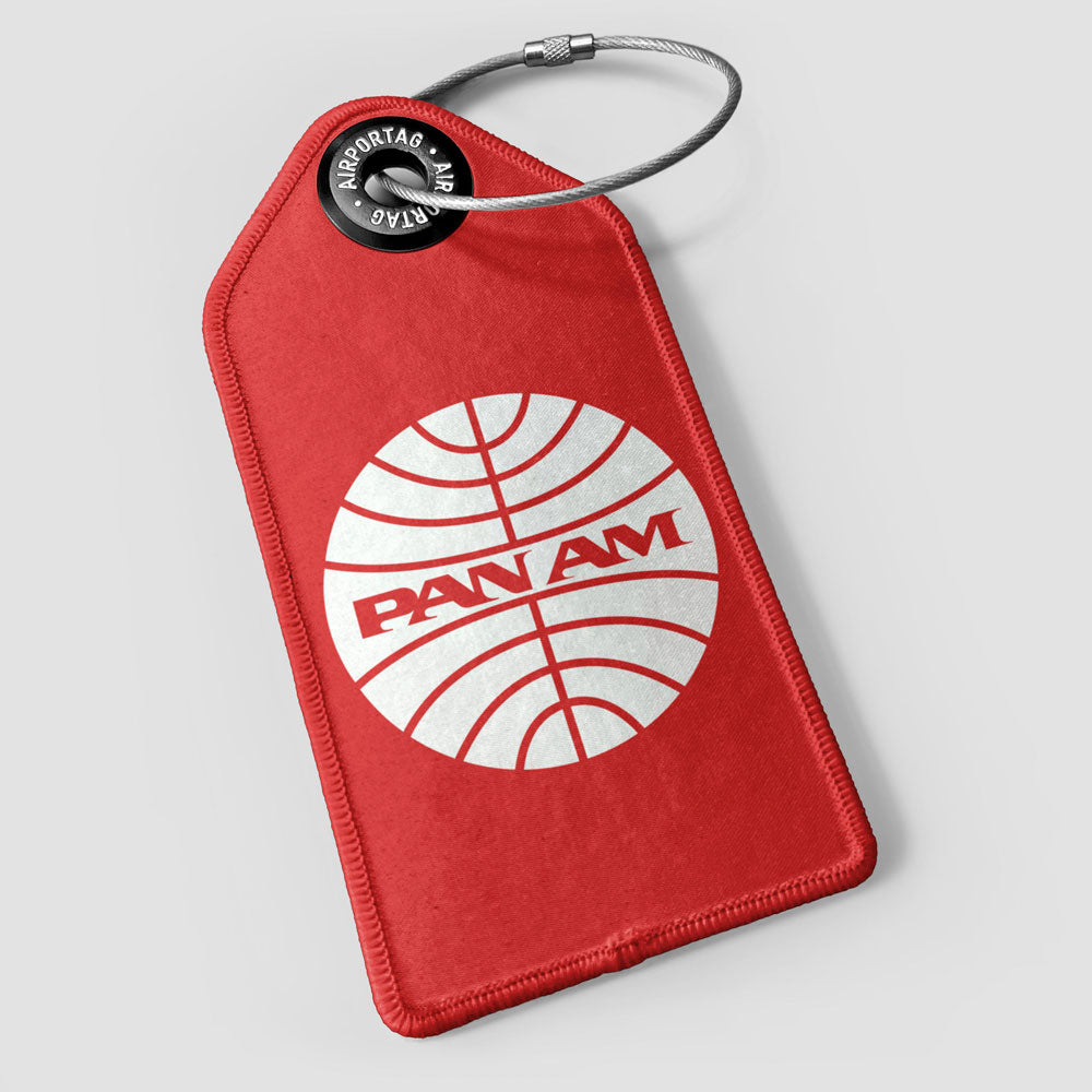 Pan Am Logo - Luggage Tag