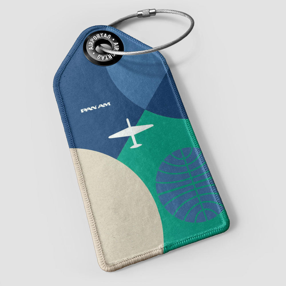Pan Am - バウハウスブルー - ラゲッジタグ