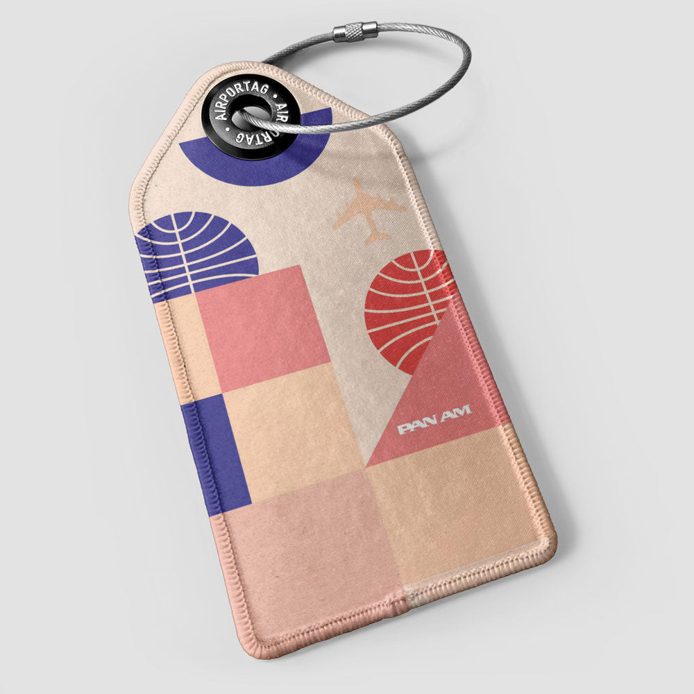 Pan Am - バウハウス ピンク - ラゲッジタグ