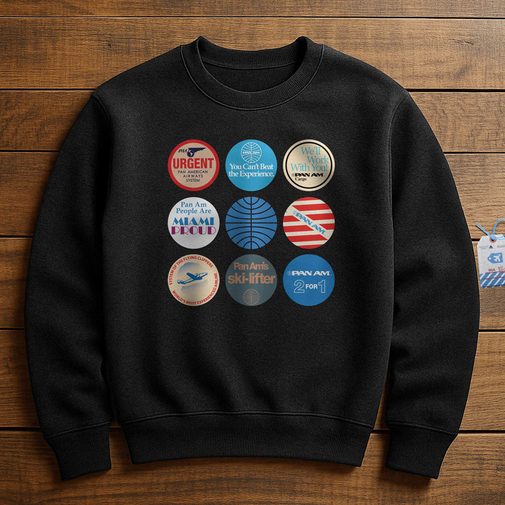 Pan Am Circles Badge - Sweatshirt