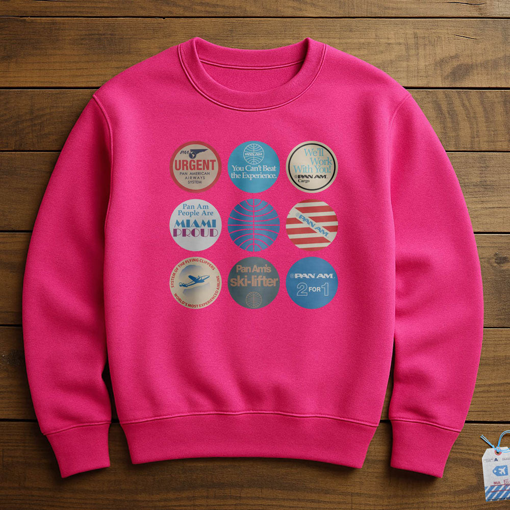Pan Am Circles Badge - Sweatshirt