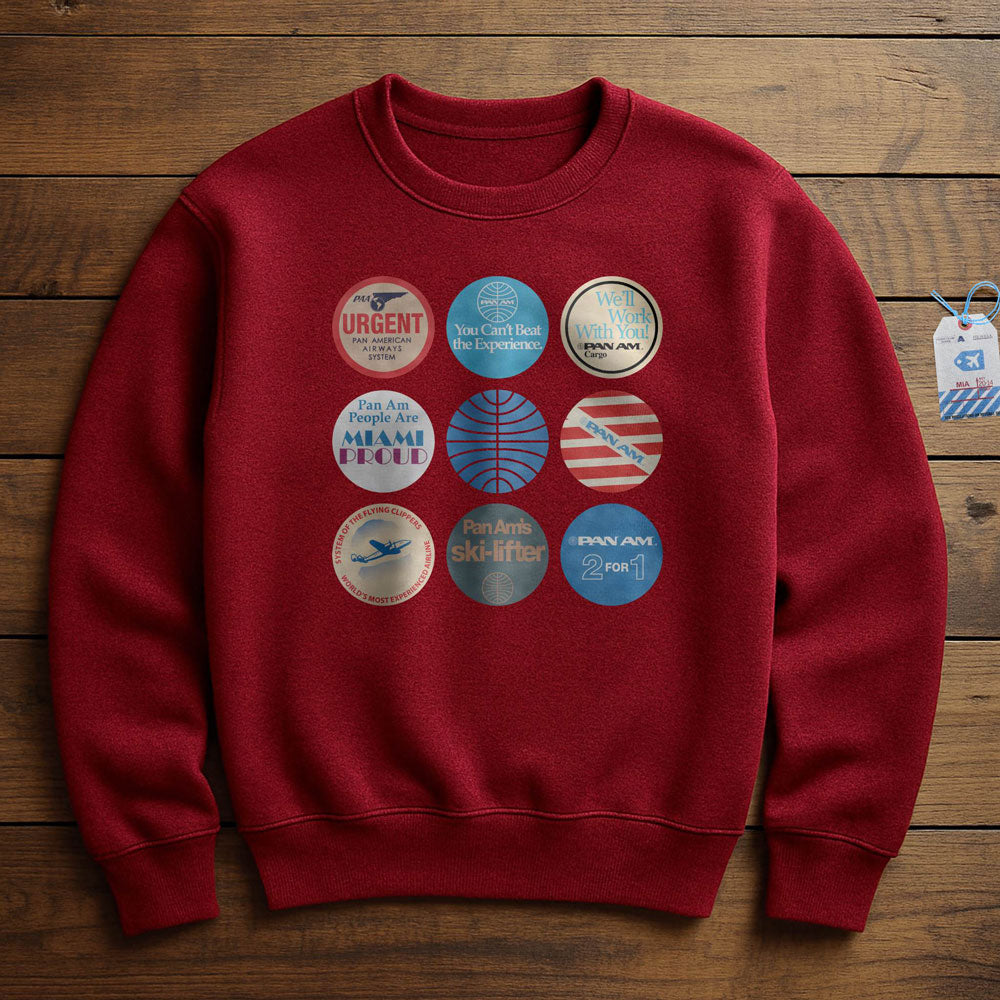 Pan Am Circles Badge - Sweatshirt
