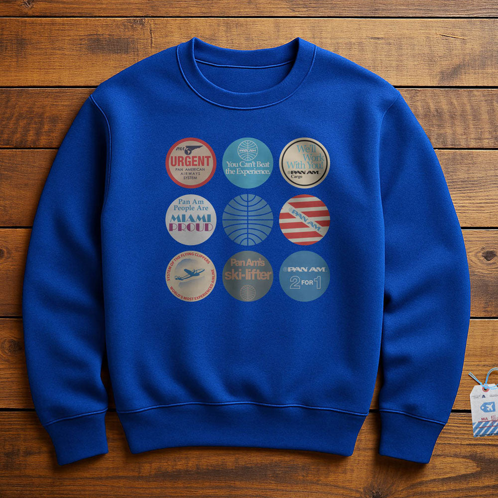 Pan Am Circles Badge - Sweatshirt