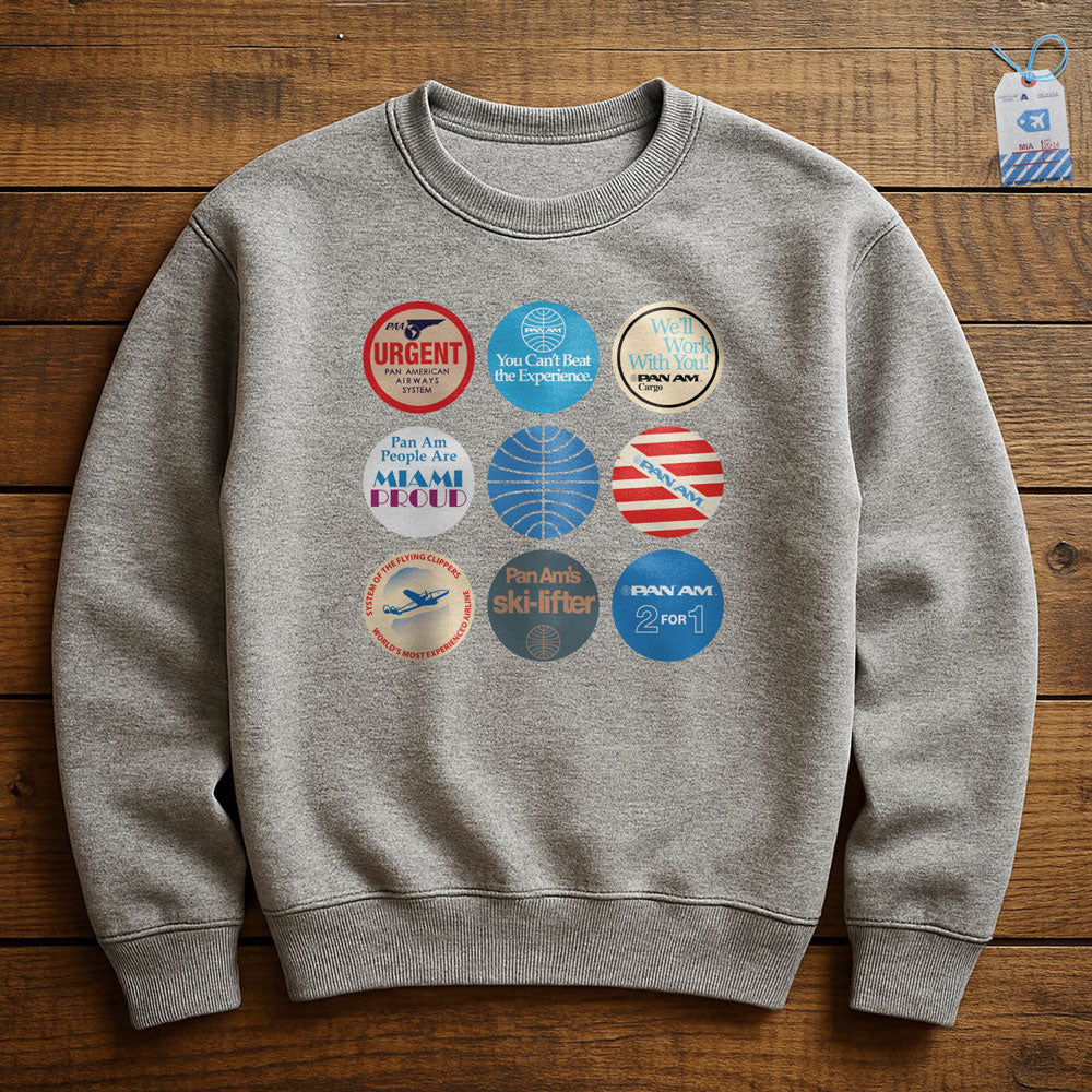 Pan Am Circles Badge - Sweatshirt
