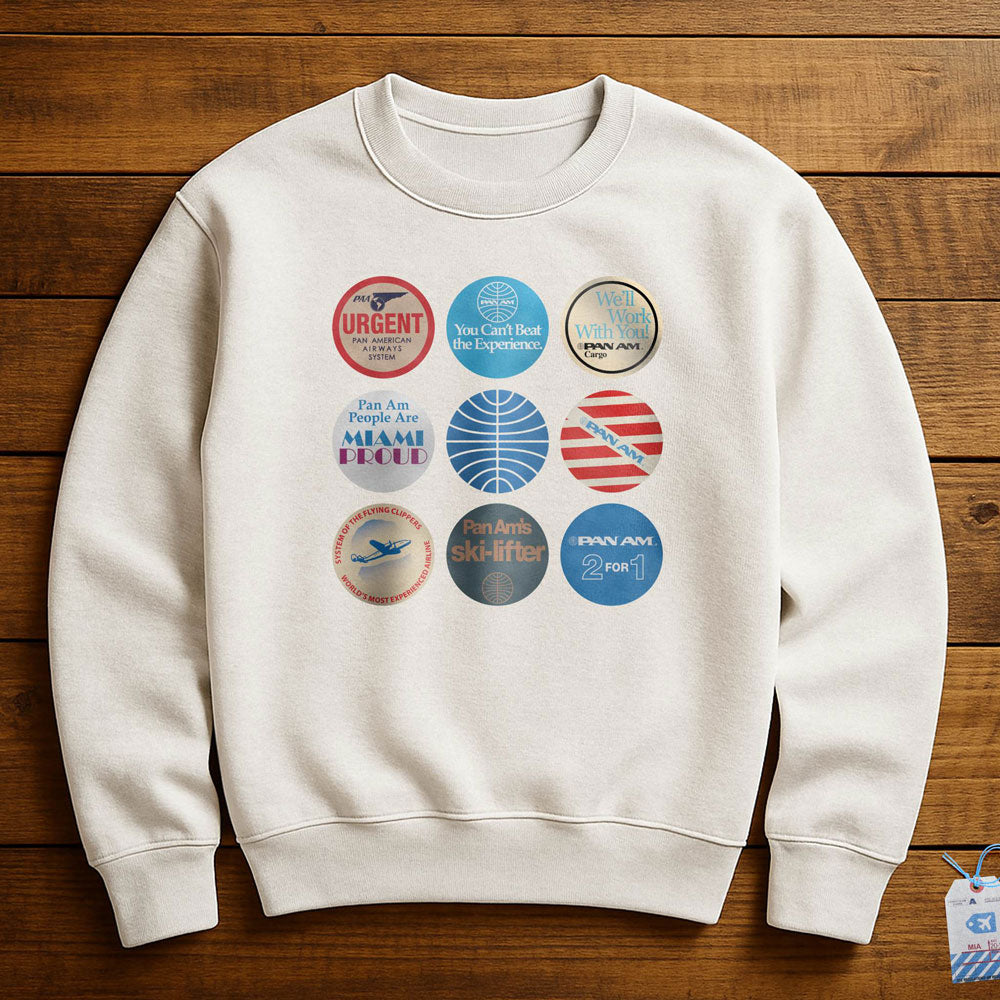 Pan Am Circles Badge - Sweatshirt