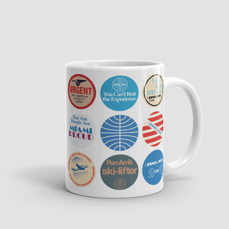 Pan Am Circles Badge - Mug