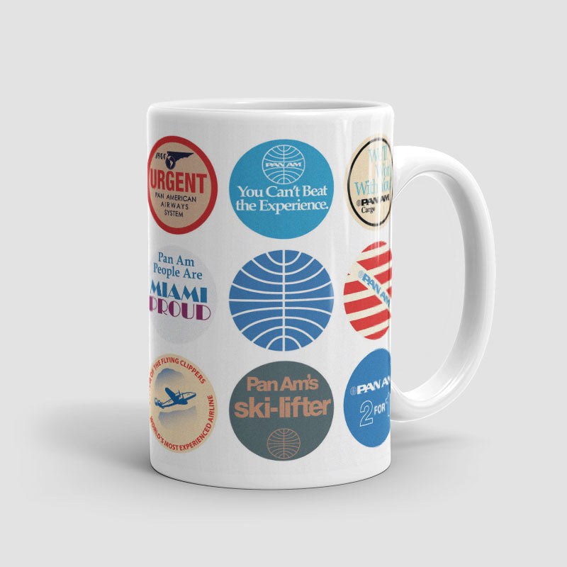 Pan Am Circles Badge - Mug
