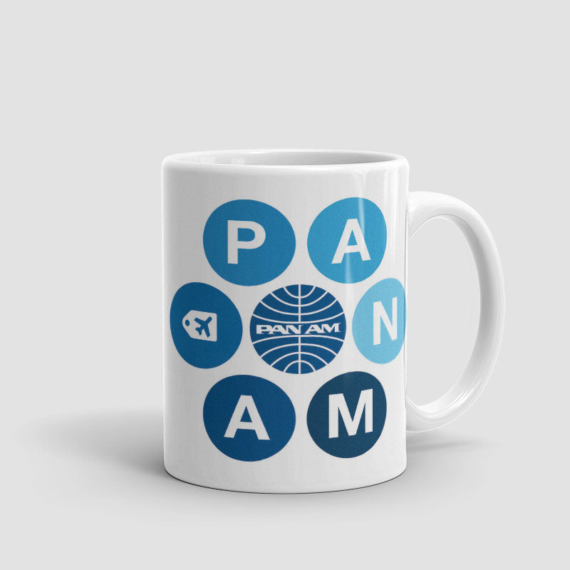 Pan Am Circles - Mug