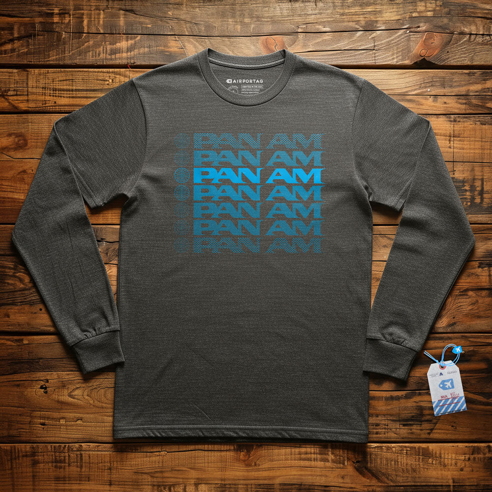 Pan Am Fading - Long Sleeve T-Shirt