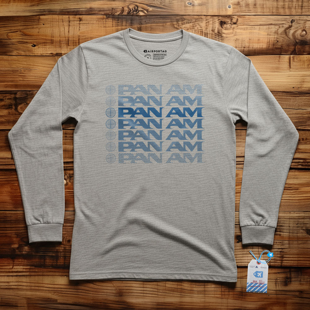 Pan Am Fading - Long Sleeve T-Shirt