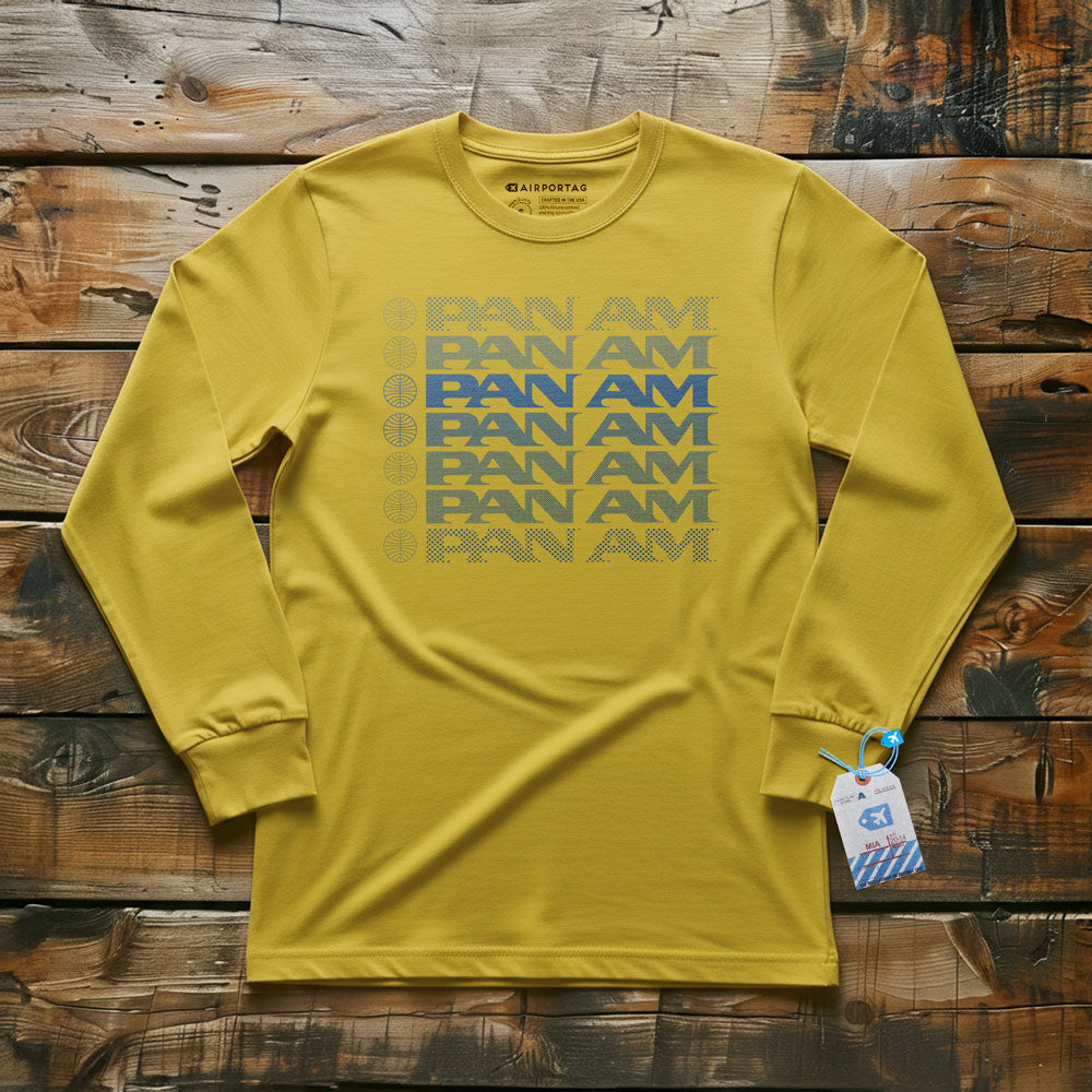 Pan Am Fading - Long Sleeve T-Shirt