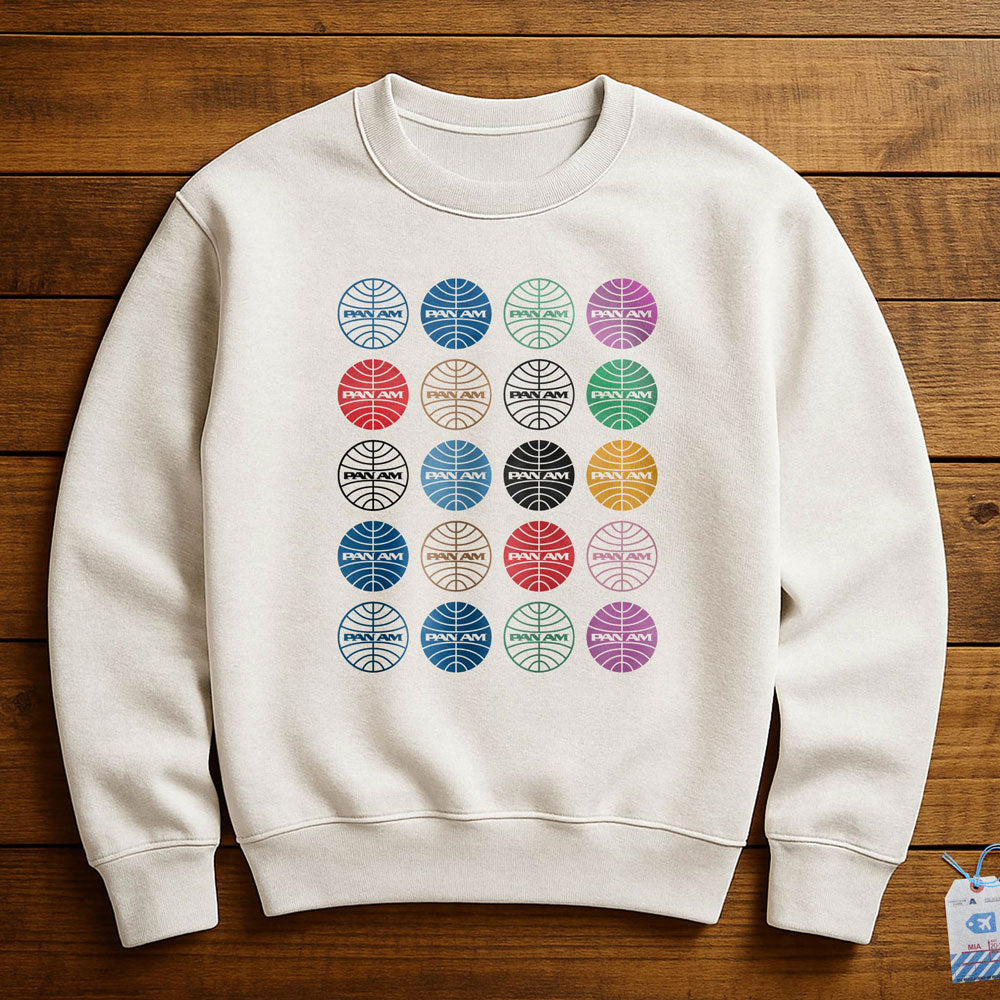 Pan Am Globes - Sweatshirt