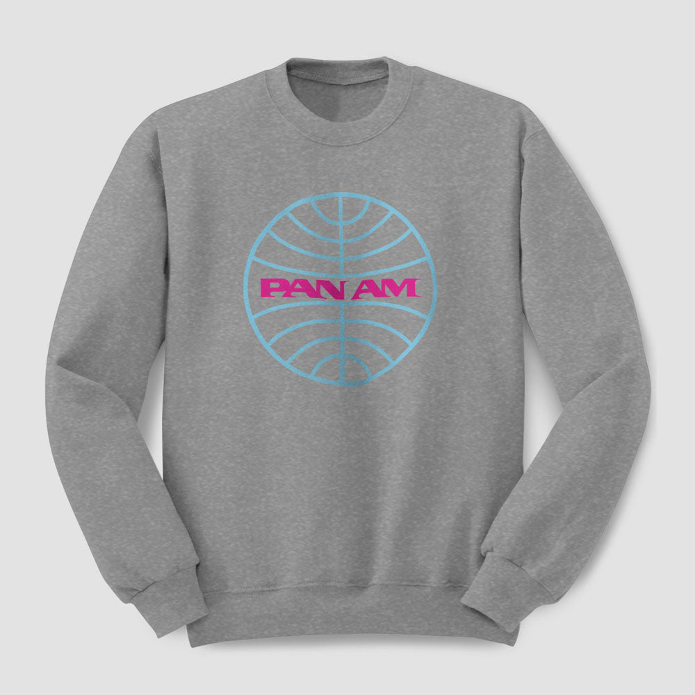Pan Am Logo Neon - Sweatshirt
