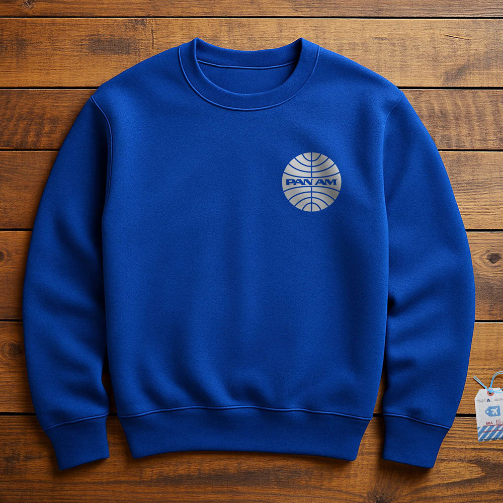 Pan Am Logo Pocket - Sweatshirt