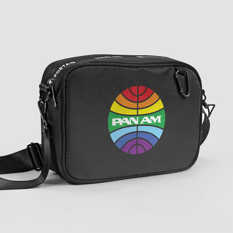 Pan Am Logo Rainbow - Travel Bag