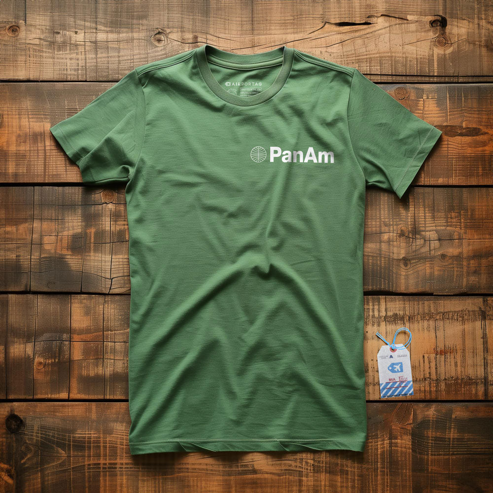 Pan Am Long Logo - T-Shirt