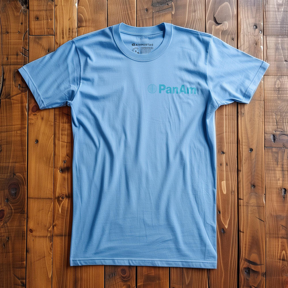 Pan Am Long Logo - T-Shirt