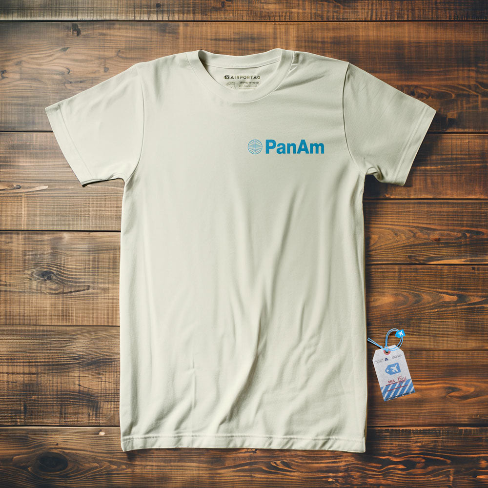 Pan Am Long Logo - T-Shirt