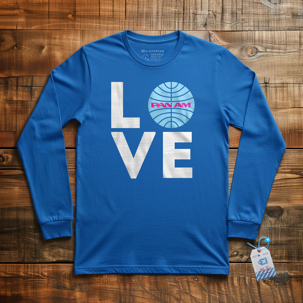 Pan Am Love - Long Sleeve T-Shirt