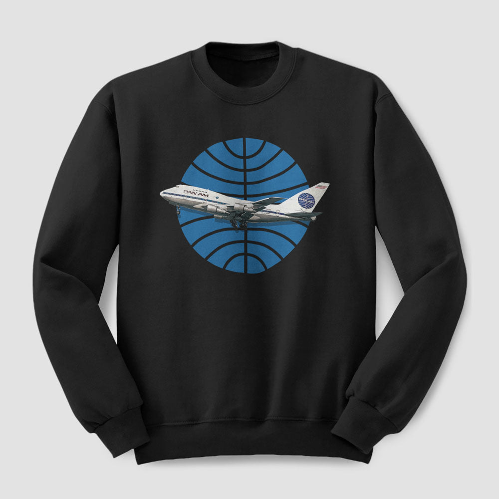Pan Am Logo Avion - Sweat-shirt