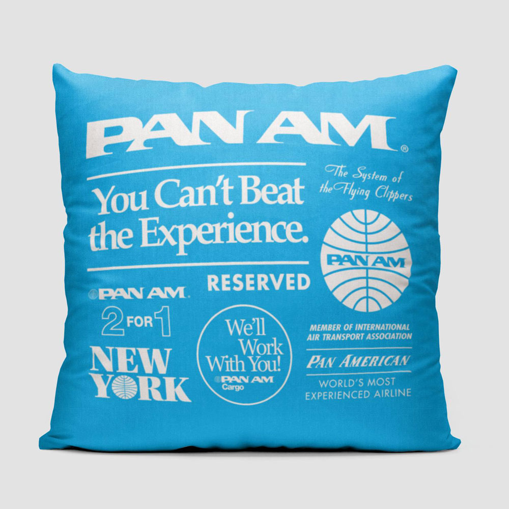 Pan Am Reserved - Throw Pillow