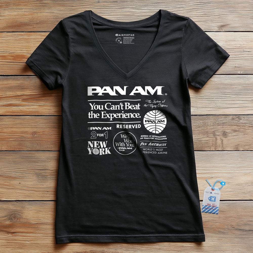 Pan Am Reserved - Women's V-Neck T-Shirt