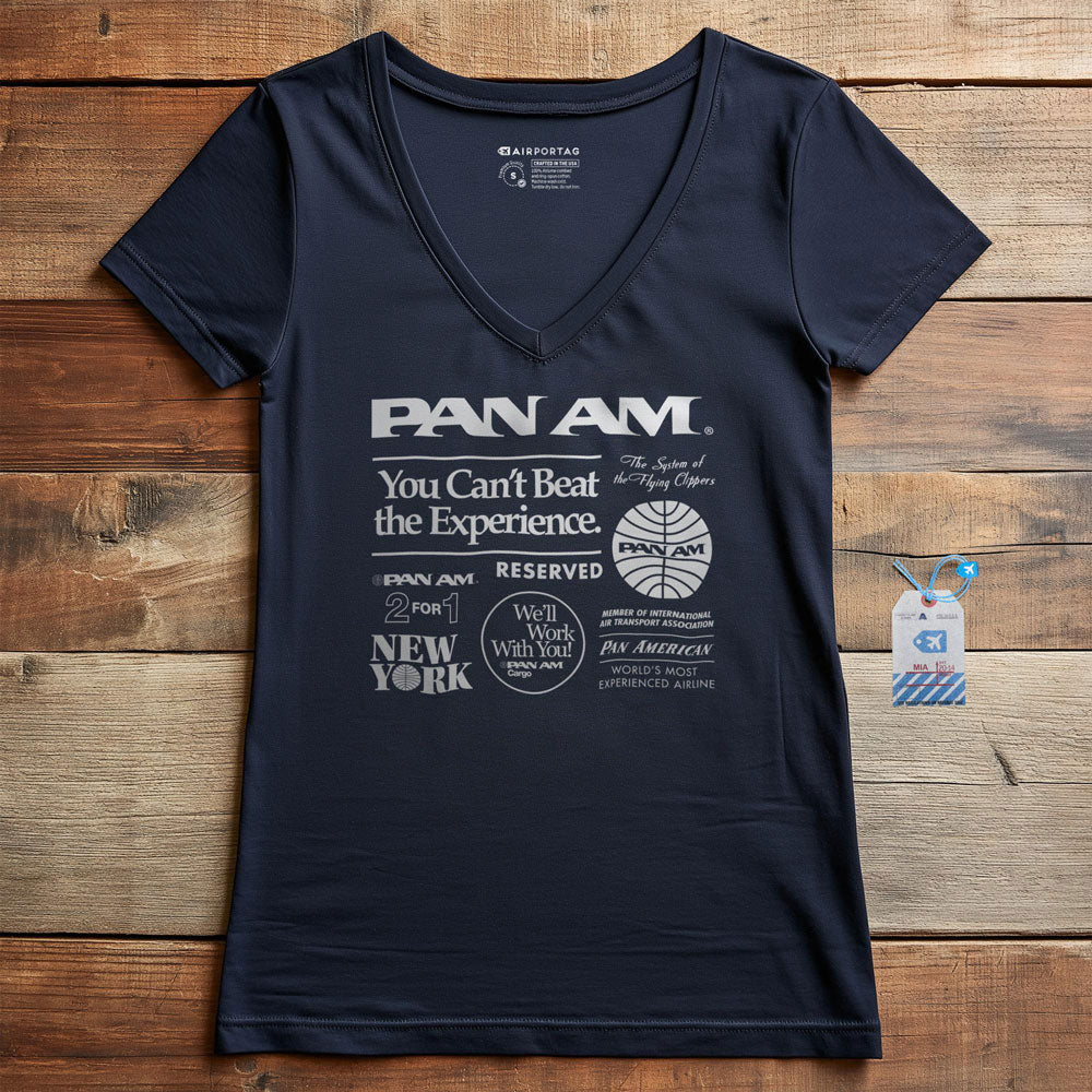 Pan Am Reserved - Women's V-Neck T-Shirt