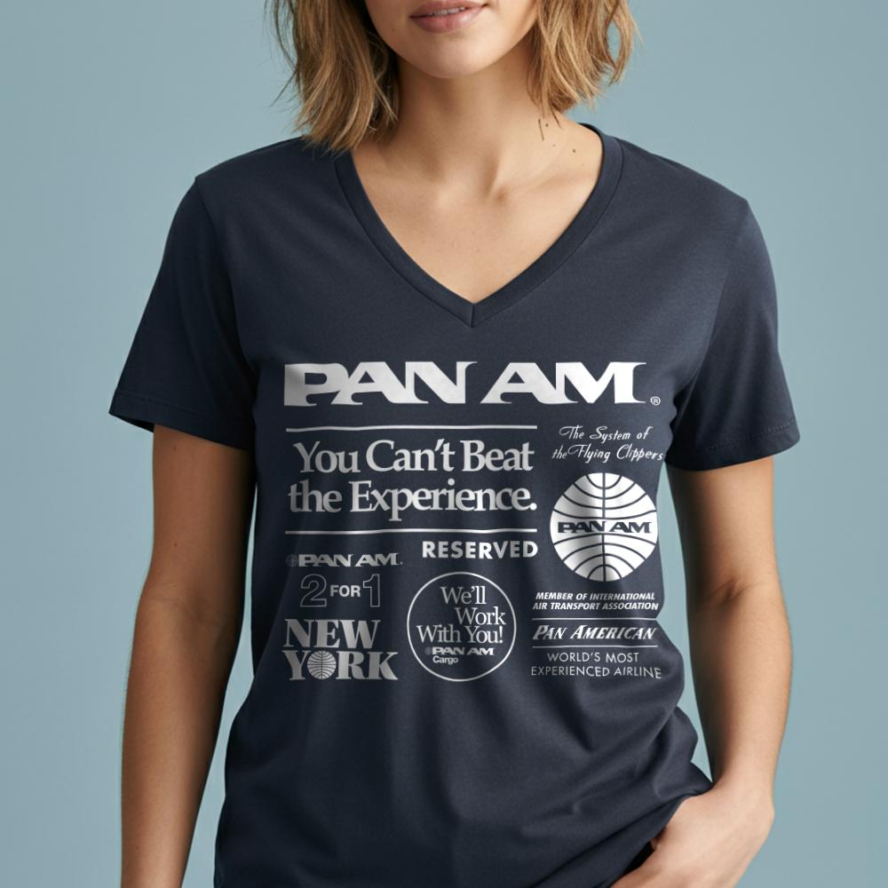 Pan Am Reserved - Women's V-Neck T-Shirt