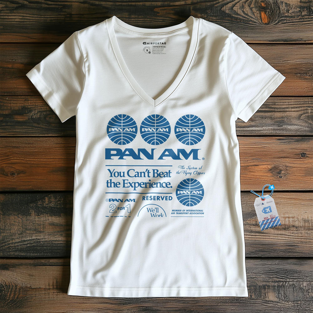 Pan Am Reserved - Women's V-Neck T-Shirt