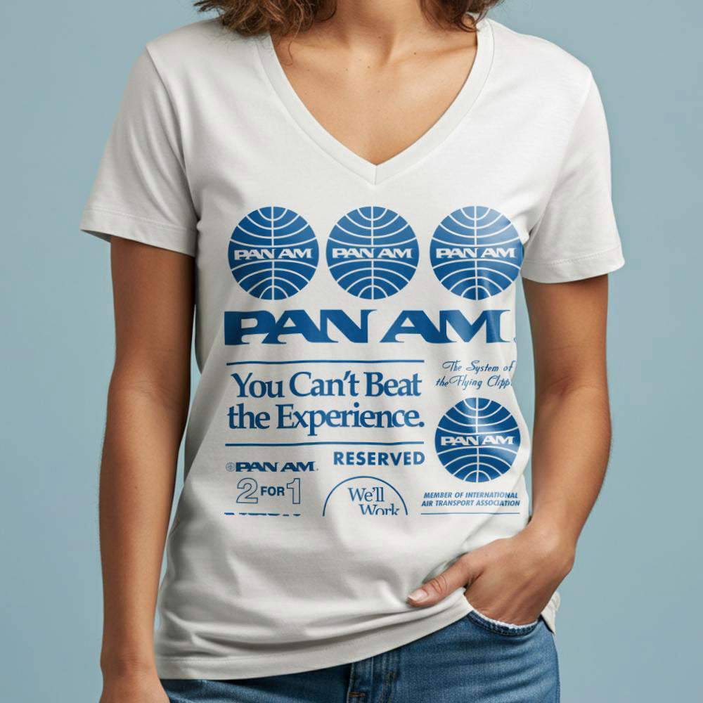 Pan Am Reserved - Women's V-Neck T-Shirt