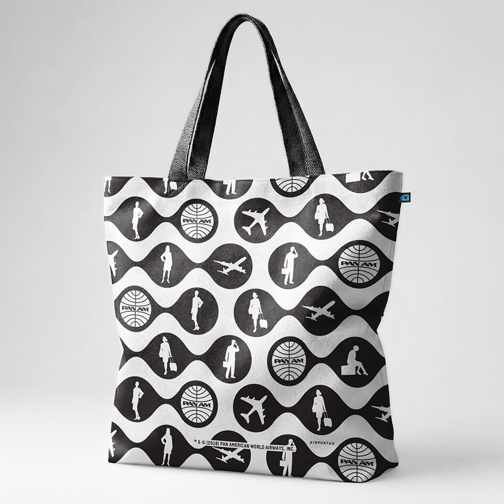 Pan Am Silhouette - Tote Bag