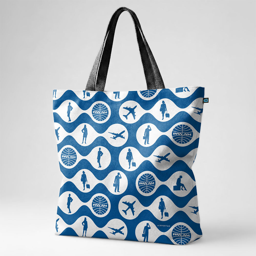 Pan Am Silhouette - Tote Bag
