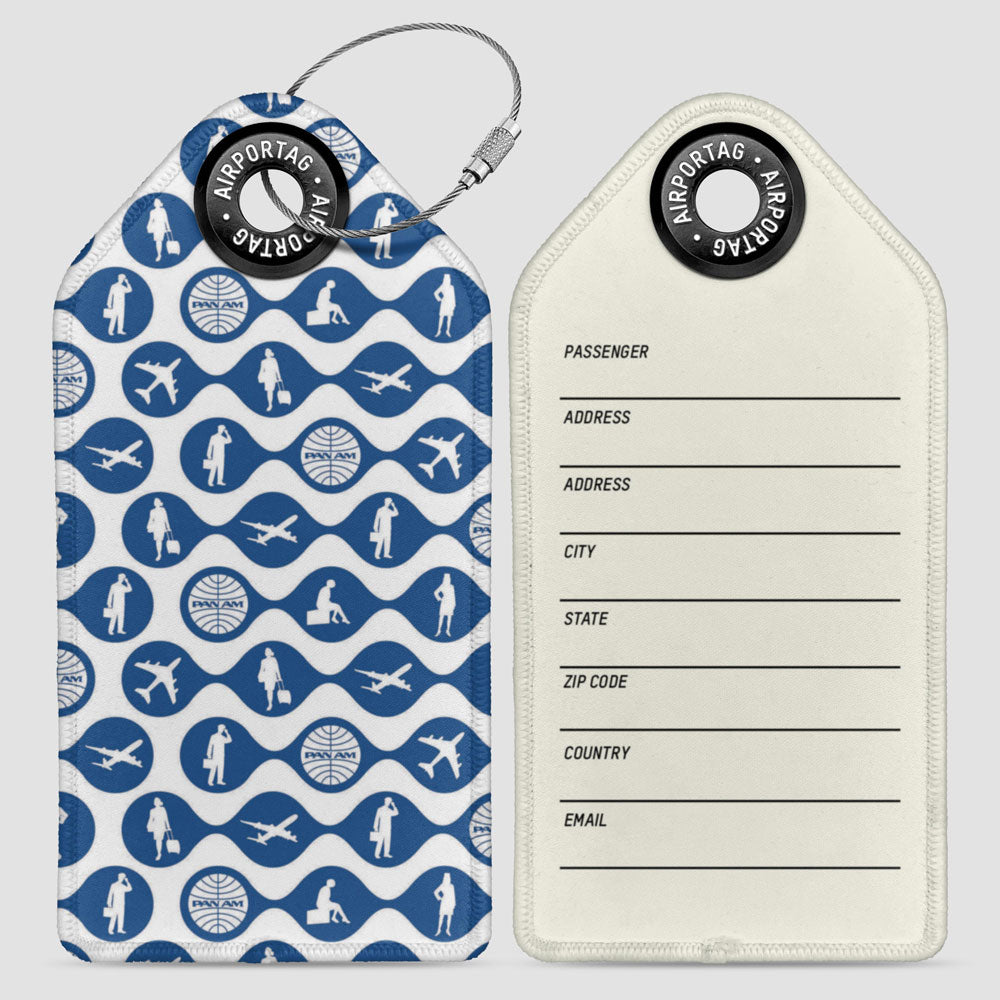 Pan Am Silhouette - Luggage Tag