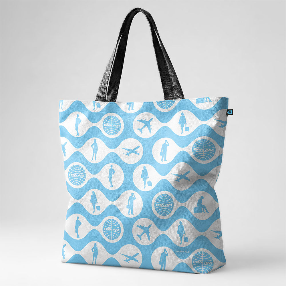 Pan Am Silhouette - Tote Bag