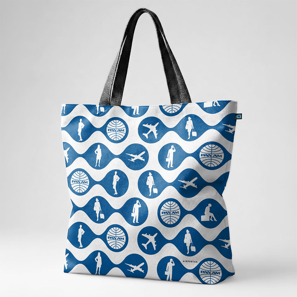 Pan Am Silhouette - Tote Bag