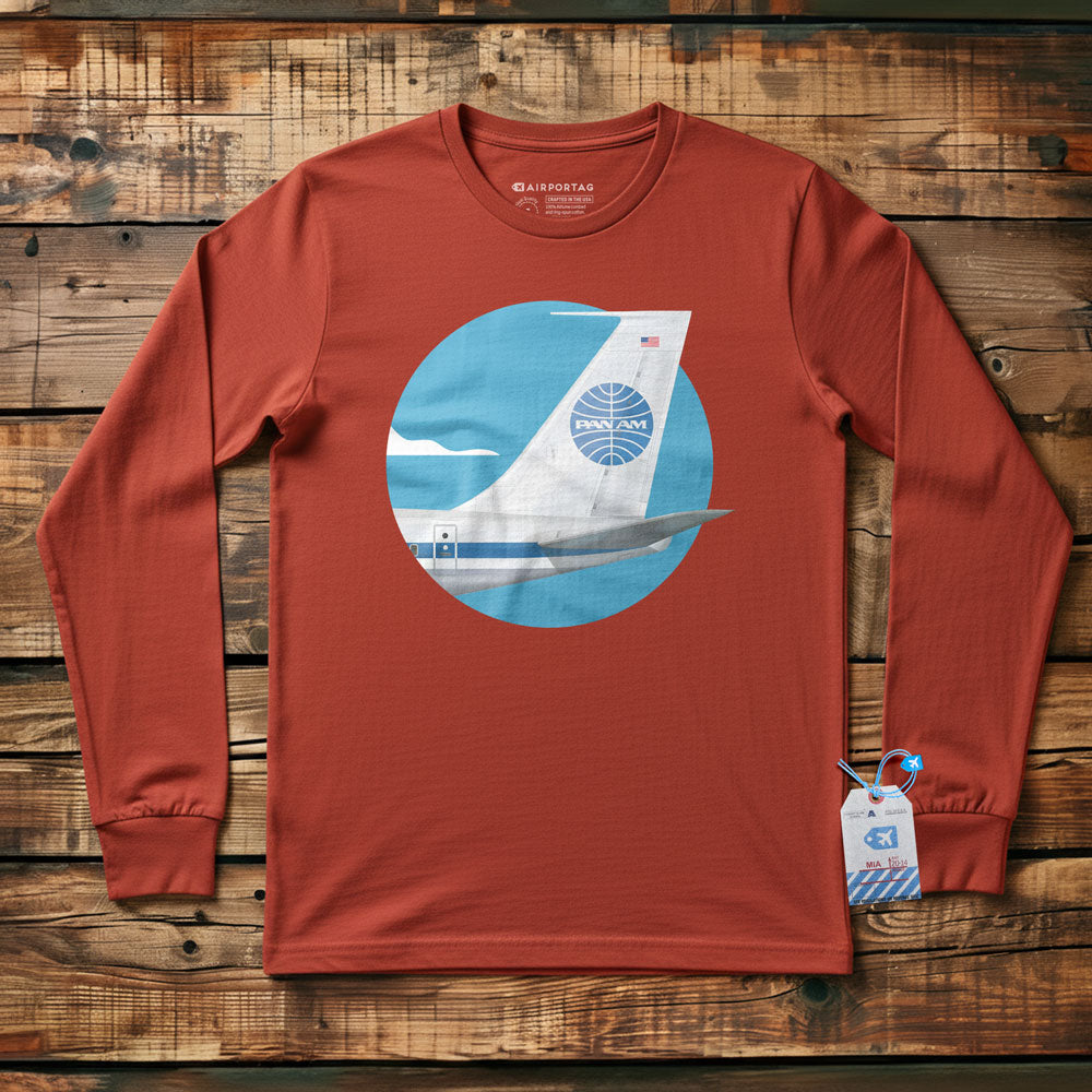Pan Am Tailplane - Long Sleeve T-Shirt