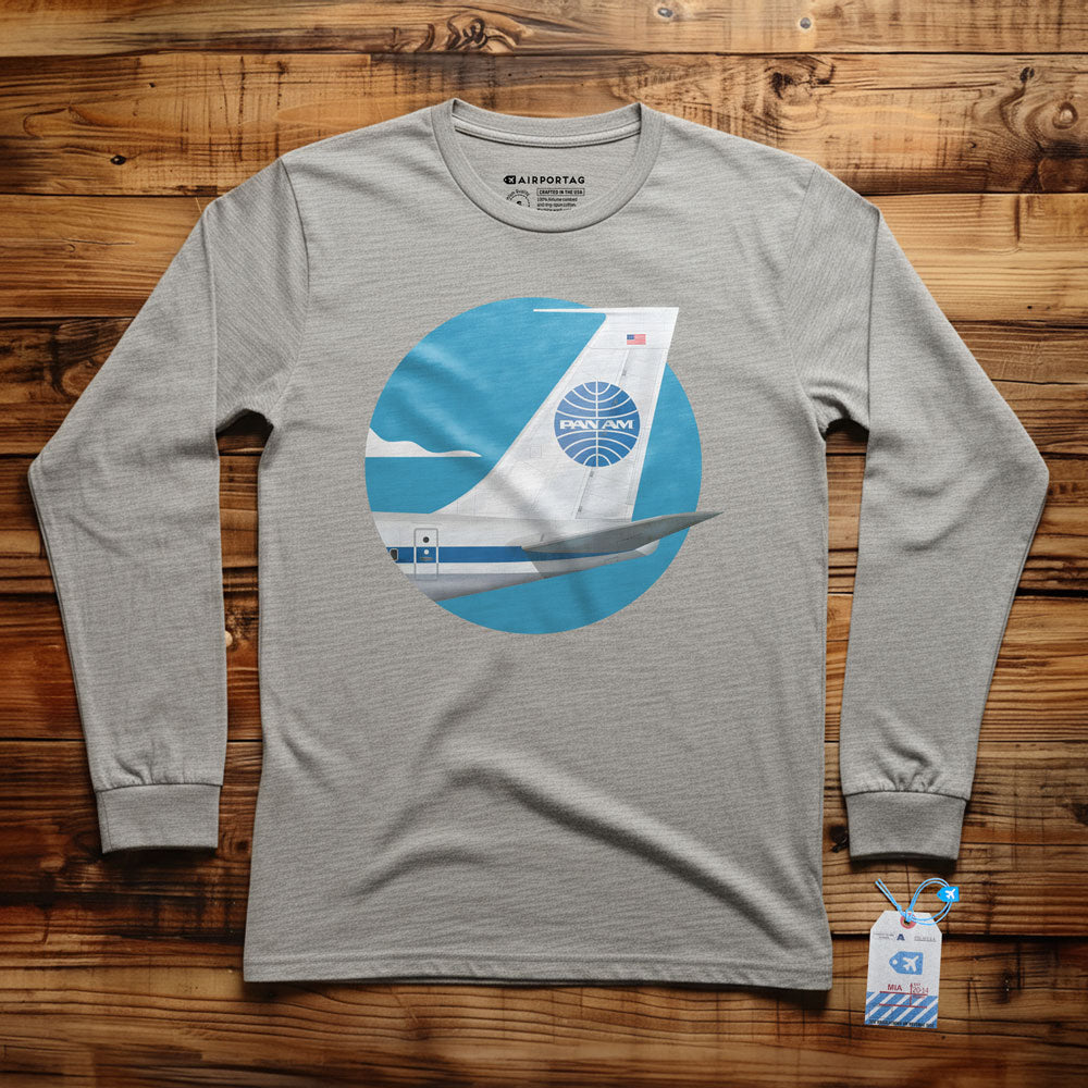 Pan Am Tailplane - Long Sleeve T-Shirt