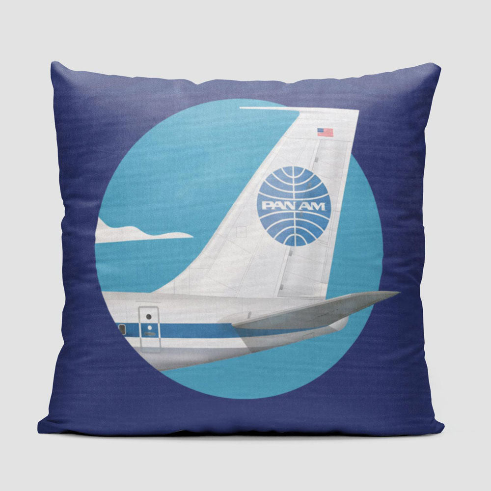 Pan Am Tailplane - Throw Pillow