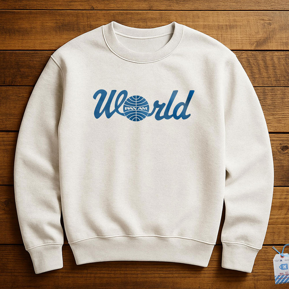 Pan Am World - Sweatshirt - White