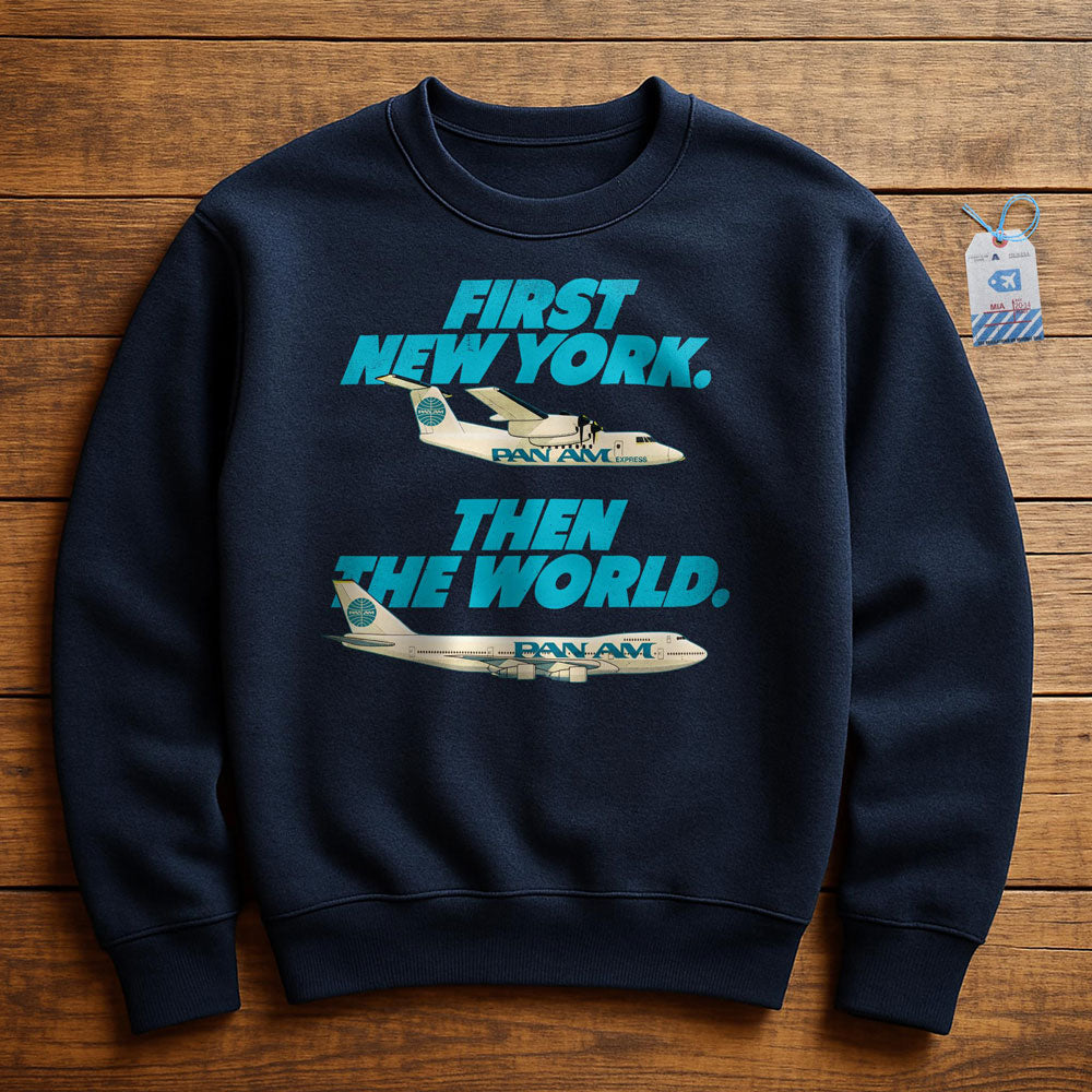 Pan Am First NY - Sweatshirt - Navy