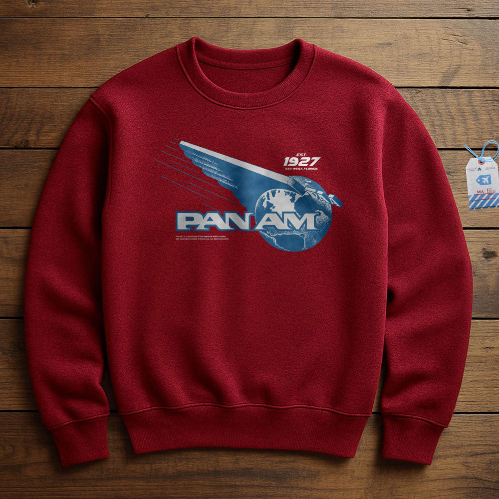 Pan Am Globe Logo - Sweatshirt