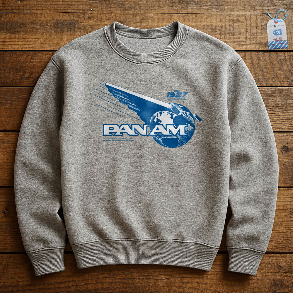 Pan Am Globe Logo - Sweatshirt