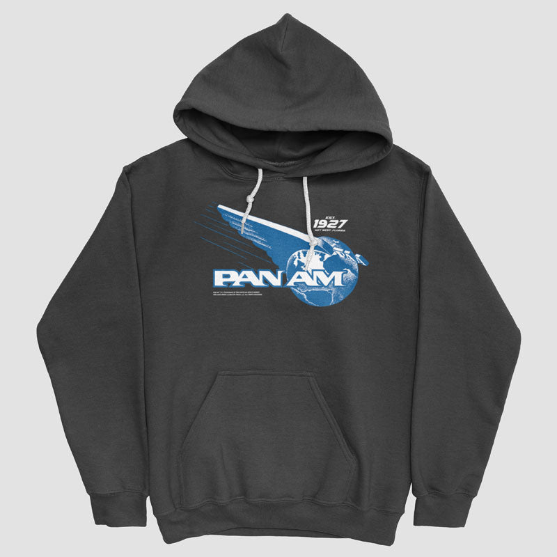 Pan Am Globe Logo - Pullover Hoody